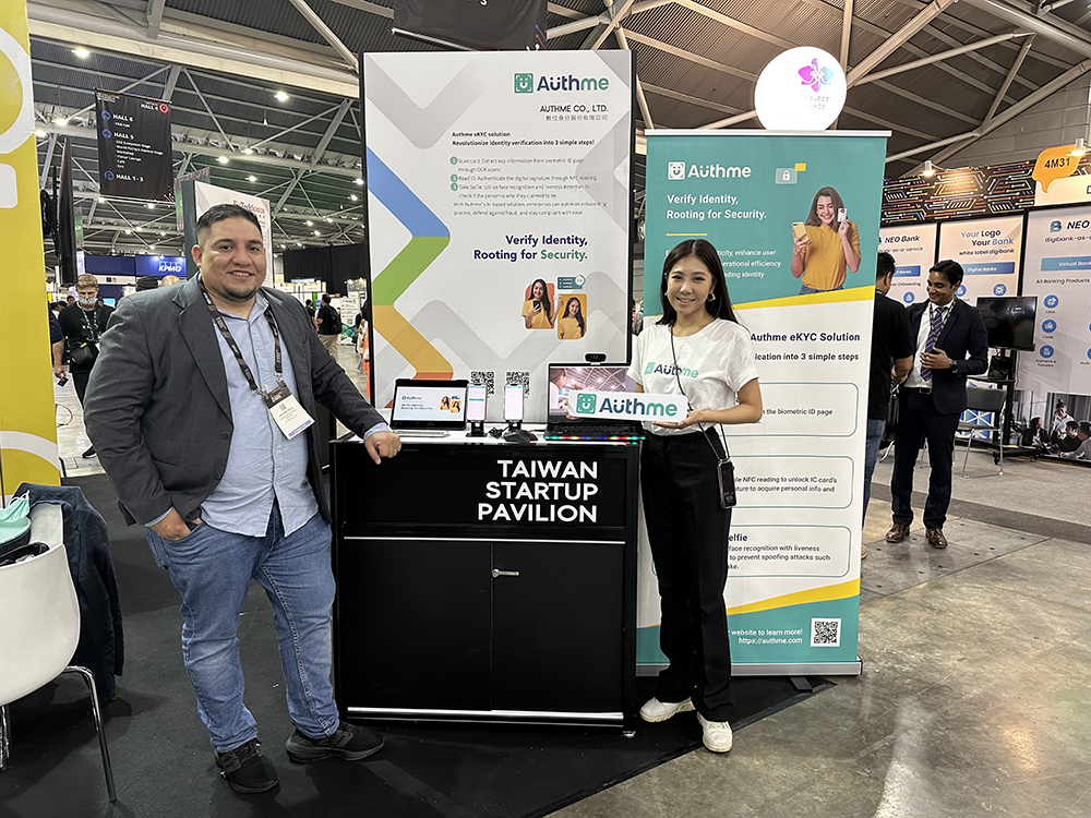 圖三:Authme致力於運用AI與機器學習,開發AI證件查驗技術、行動NFC晶片證件讀取、人臉辨識與活體識別技術,幫助企業有效抵禦身分詐欺與Deepfake威脅。