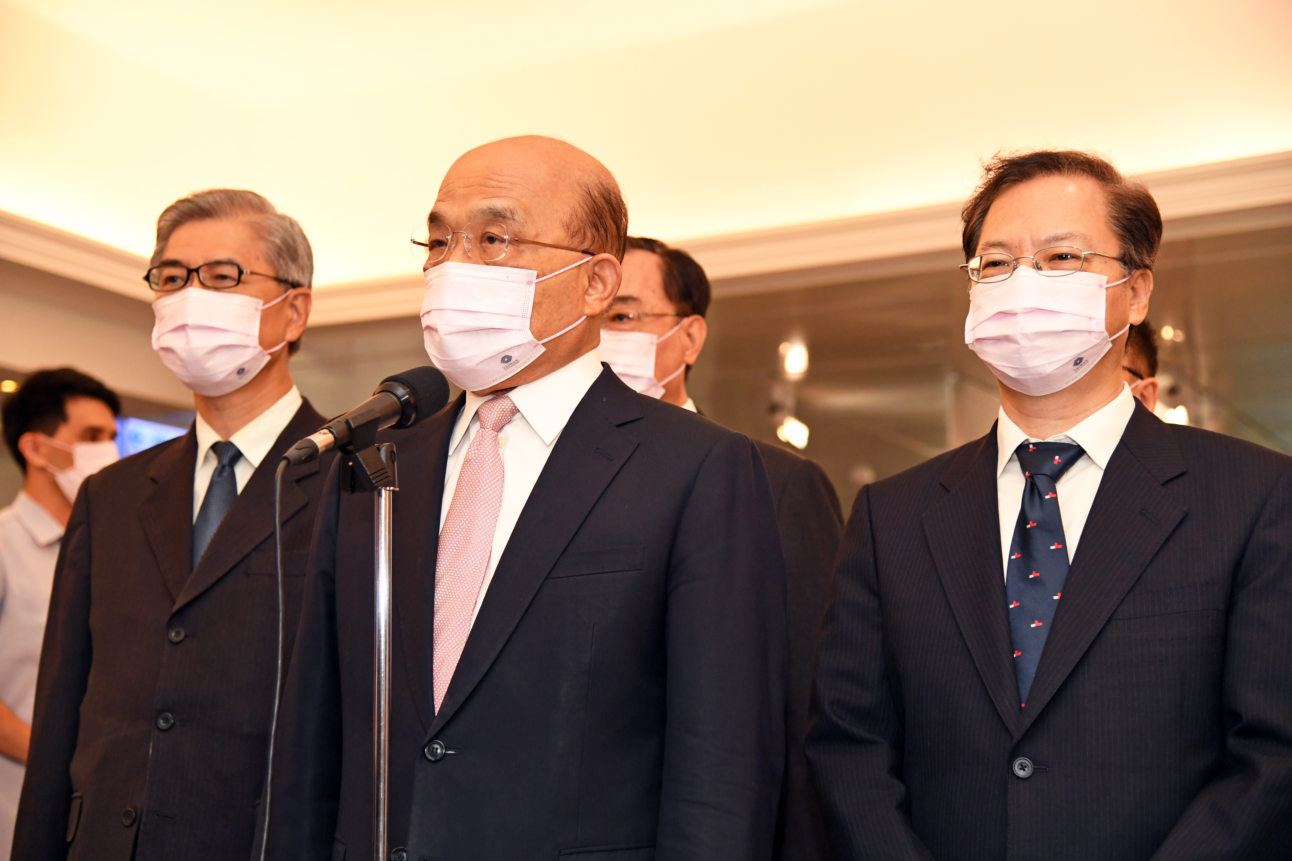 圖三&nbsp;/ 2021年7月20日行政院長蘇貞昌出席證交所「臺灣創新板」及櫃買中心「戰略新板」聯合開板典禮