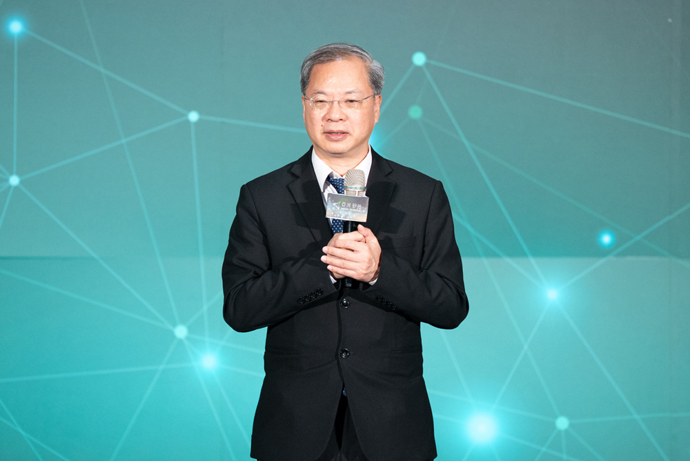 圖說：國發會主委龔明鑫致詞時表示，亞洲．矽谷方案未來將邁向3.0階段，將亞洲．矽谷量能拓展至台灣。